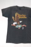 画像1: 1986 HARLEY DAVIDSON DETROIT METRO VTG T-SHIRT FADED BLACK XS