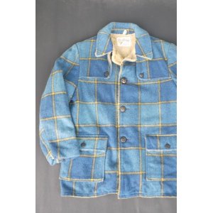 画像: 60s FOX KNAPP US MADE VTG WOOL JACKET BLUE L
