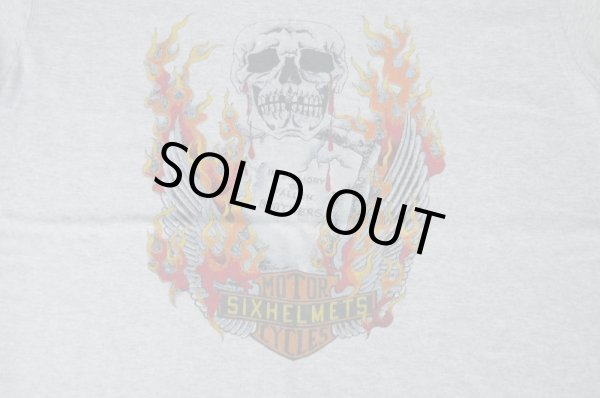 画像3: SIXHELMETS MC "IN MEMORY OF FALLEN BROTERS" T-SHIRT GRAY