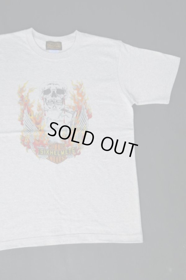 画像2: SIXHELMETS MC "IN MEMORY OF FALLEN BROTERS" T-SHIRT GRAY
