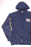 画像1: RONJON SURF SHOP VTG ZIP UP HOODIE NAVY L