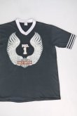 画像2: 70s HARLEY DAVIDSON NO1 LOGO BAR&SHIELD WING VTG V NECK T-SHIRT BLACK L