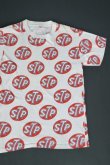 画像1: STP OIL PATTERNED ALL OVER VTG T-SHIRT M