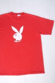 画像2: PLAYBOY RABBIT HEAD VTG T-SHIRT RED XL