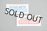 画像: SIXHELMETS CYCLE EQUIP STICKER