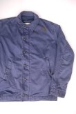 画像1: 60s USN UTILITY VTG DECK JACKET NAVY 38