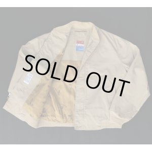 画像: 70s CATALINA VTG VARSITY JACKET BEIGE L