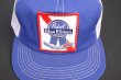 画像3: PABST BLUE RIBBON BEER EMBROIDERY LOGO VTG TRUCKER MESH CAP BLUE×WHITE