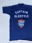 画像2: OLD STYLE BEER CAPTAIN OLDSTYLE VTG MOCKNECK T-SHIRT  NAVY XL