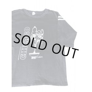 画像: 70s ARTEX BODY CHICAGO SNOOPY VTG FOOTBALL T-SHIRT  BLACK XL