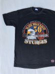 画像1: 1986 HARLEY DAVIDSON STURGIS BLACK HILLS RALLY OFFICIAL VTG T-SHIRT BLACK XXL