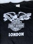 画像3: 80s HARLEY DAVIDSON LONDON VTG LONG SLEEVE T-SHIRT FADED BLACK XL