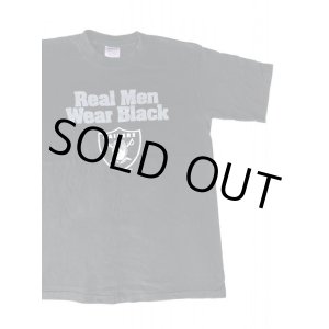 画像: 90s RAIDERS OFFICIAL REAL MEN WEAR BLACK VTG T-SHIRT BLACK L