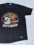 画像2: 1986 HARLEY DAVIDSON STURGIS BLACK HILLS RALLY OFFICIAL VTG T-SHIRT BLACK XXL