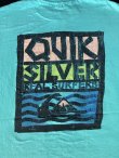 画像3: 80s QUIK SILVER VTG T-SHIRT TURQUOISE BLUE L