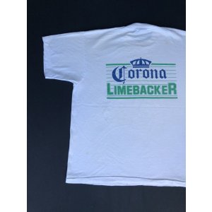 画像: 90s CORONA LIMEBACKER VTG T-SHIRT WHITE XL