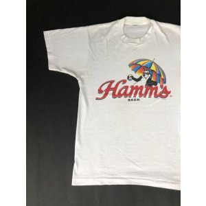 画像: 1988 HAMM'S BEER OFFICIAL VTG T-SHIRT WHITE S