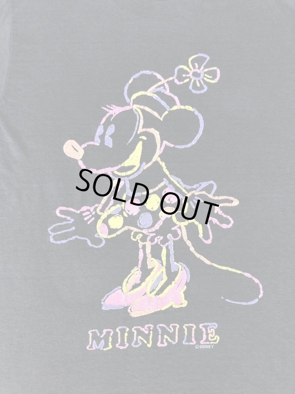 画像3: WALT DISNEY OFFICIAL  MINNIE VTG T-SHIRT BLACK S