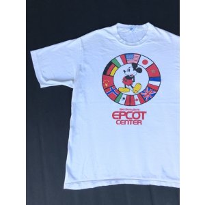 画像: WALT DISNEY WORLD OFFICIAL EPCOT CENTER VTG T-SHIRT WHITE M