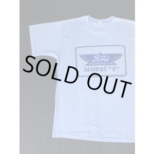 画像: FORD THE UNIVERSAL CAR MODEL "T" VTG T-SHIRT LIGHT BLUE M