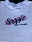 画像5: SNAPPLE NATURAL  BEVERAGES OFFICIAL VTG OVER PRINT T-SHIRT MADE IN USA WHITE XL