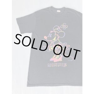 画像: WALT DISNEY OFFICIAL  MINNIE VTG T-SHIRT BLACK S