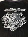 画像7: 1995 STURGIS MORTORCYCLE WEEK LEADER OF THE PACK VTG T-SHIRT BLACK XL