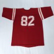 画像6: 70s WALT DISNEY WORLD US MADE VTG FOOTBALL T-SHIRT RED L