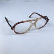 画像2: 70s AMERICAN OPTICAL VTG TEARDROP EYEWEAR CLEAR BROWN