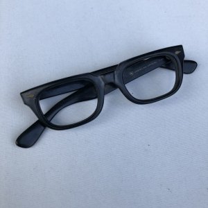 画像: 60s AMERICAN OPTICAL VTG EYEWEAR 44 BLACK 