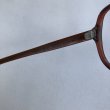 画像6: 70s AMERICAN OPTICAL VTG TEARDROP EYEWEAR CLEAR BROWN