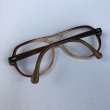 画像3: 70s AMERICAN OPTICAL VTG TEARDROP EYEWEAR CLEAR BROWN