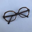 画像1: 70s AMERICAN OPTICAL VTG EYEWEAR CLEAR BROWN