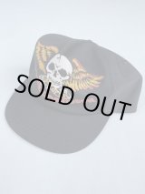 画像: Harley Davidson skull wing vtg trucker cap 