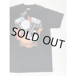 画像: NOS 90s AMERICAN BIKER "PANHEAD" ENGINE VTG T-SHIRT BLACK M