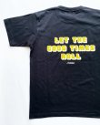 画像3: SIXHELMETS "LET THE GOOD TIMES ROLL" T-SHIRT BLACK