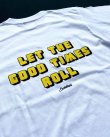 画像1: SIXHELMETS "LET THE GOOD TIMES ROLL" T-SHIRT WHITE