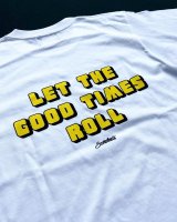 画像: SIXHELMETS "LET THE GOOD TIMES ROLL" T-SHIRT WHITE