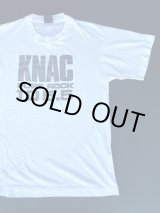 画像: 80s KNAC PURE ROCK 105.5 VTG T-SHIRT M WHITE