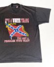 画像1: IT'S A WHITE THANG YOU GOT A PROBLEM WITH THAT" REBEL FLAG VTG T-SHIRT