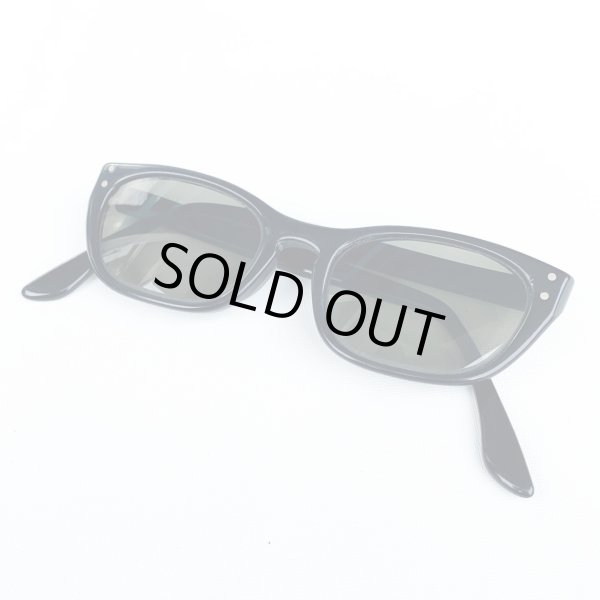 画像1: 50s AMERICAN OPTICAL VTG EYEWEAR  BLACK 48