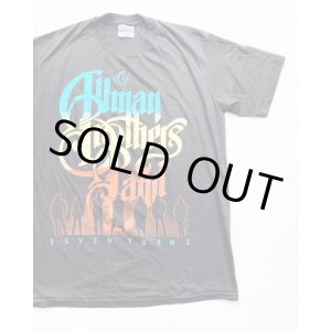 画像: 1990 THE ALLMAN BROTHERS BAND SEVEN TURNS TOUR VTG T-SHIRT　BLACK L