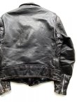 画像5: 50s SCHOTT PERFECTO ONE STAR W RIDERS JACKET 40