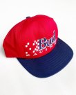 画像1: 80s  BUDWEISER RACING VTG TRUCKER CAP RED×NAVY