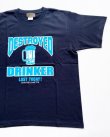 画像1: SIXHELMETS DESTROYED DRINKER T-SHIRT BLACK