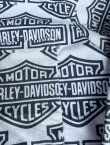 画像6: HARLEY DAVIDSON BAR&SHIELD LOGO VTG PATTERNED ALL OVER LONG SLEEVE SHIRT WHITE M