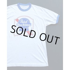 画像: 70s PABST BLUE RIBBON BEER VTG T-SHIRT ML