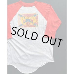 画像: 70s LYNYRD SKYNYRD "ALABAMA" VTG THREE QUARTER LENGTH T-SHIRT
