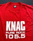 画像5: 80s KNAC PURE ROCK 105.5 VTG T-SHIRT XL RED