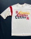 画像2: 70s  COORS BEER ARTEX VTG T-SHIRT IVORY M